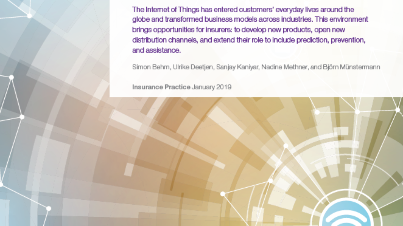 _Digital Ecosystems For Insurers Opportunities Through The Internet Of Things