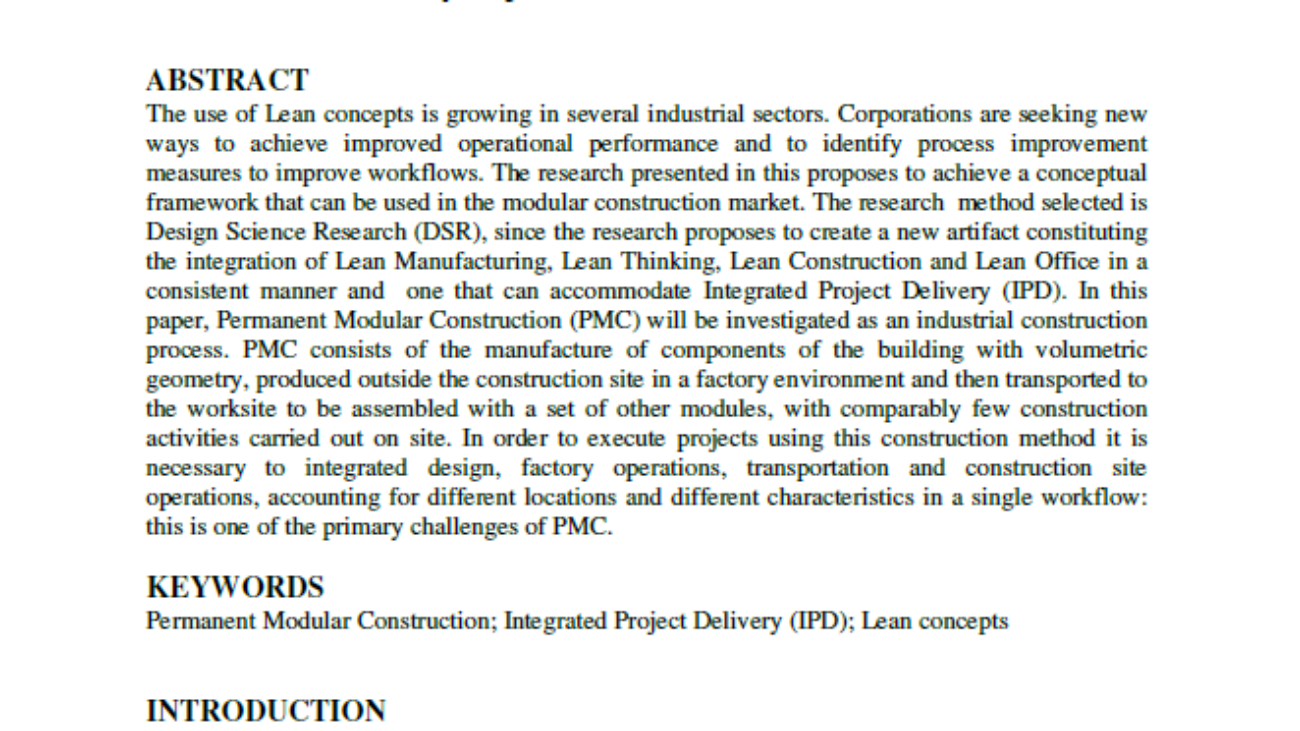 _Lean as an Integrator of Modular Construction