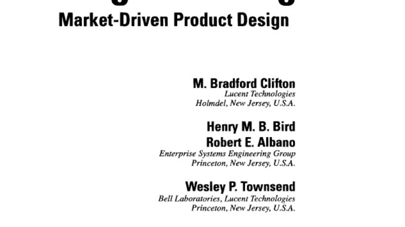 _Target Costing Market-Driven Product Design