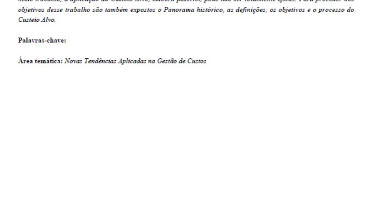 _Custeio Alvo Princípios E Requisitos