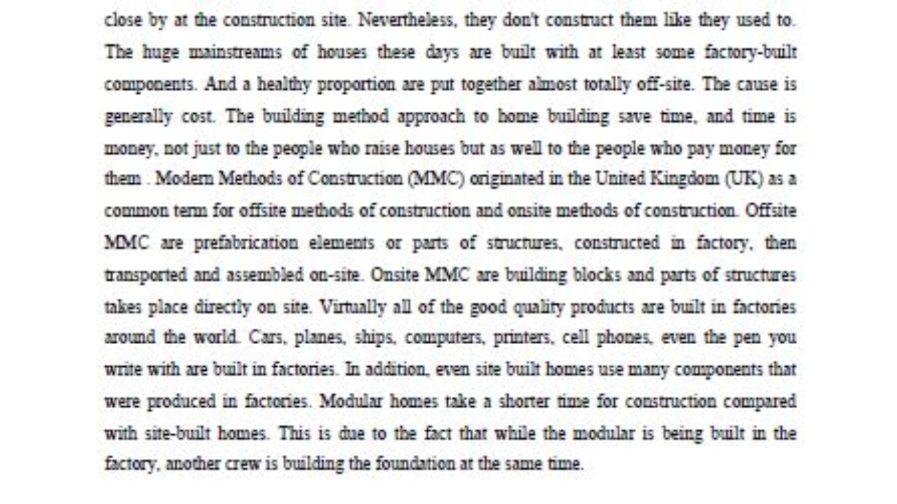 _Off-site And On-site Modern Method Of Construction - Chapter 1, 2, 3,4 And 5