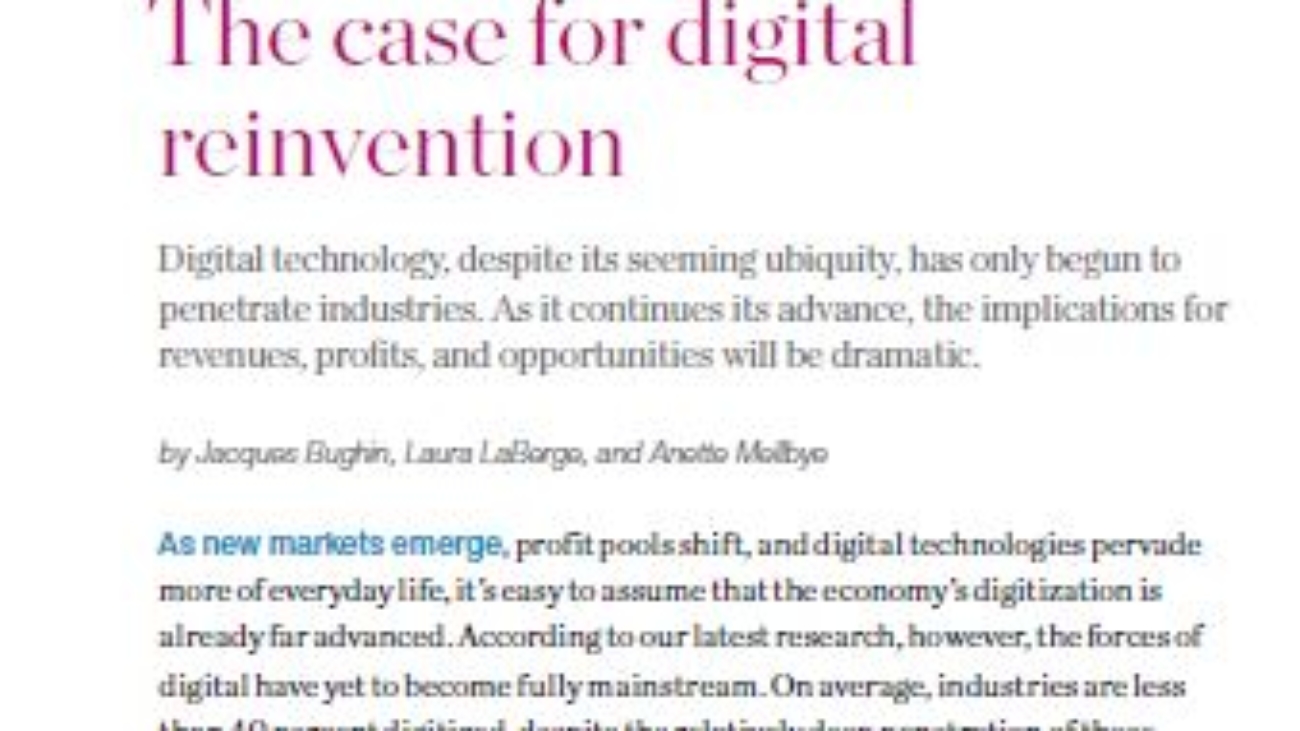 _The Case For Digital Reinvention