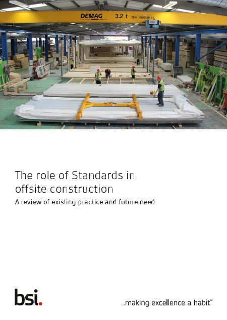 The Role Of Standards In Offsite Construction